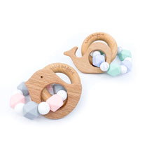 Customized Animal Teether Rattle (Choose Your Colors/Animal!)