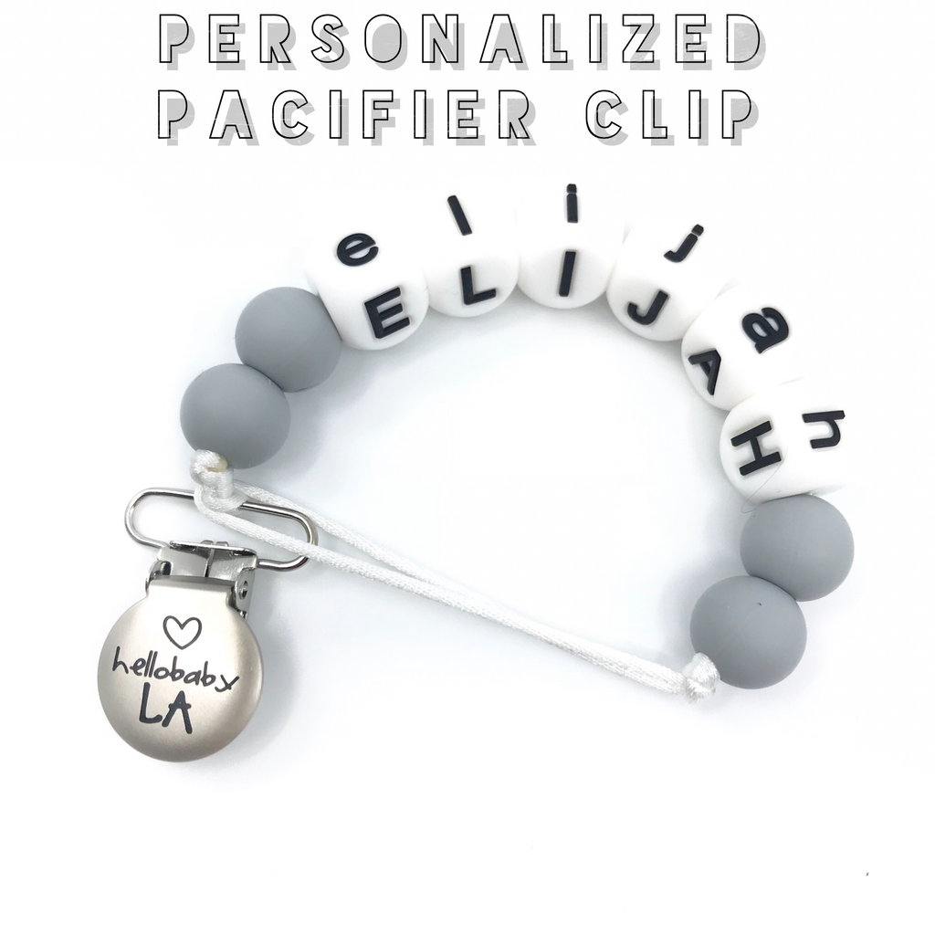Personalized binky deals clip