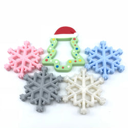 Holiday Silicone Teethers Stocking Stuffers