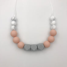 Grey/Blush Teething Necklace