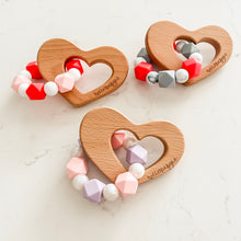 Engraved and Personalized Wood Shape Teether
