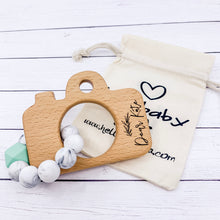 ENGRAVED 10 pack Large Camera Teether for Client Gift Package
