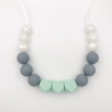 Mint/Grey Teething Necklace